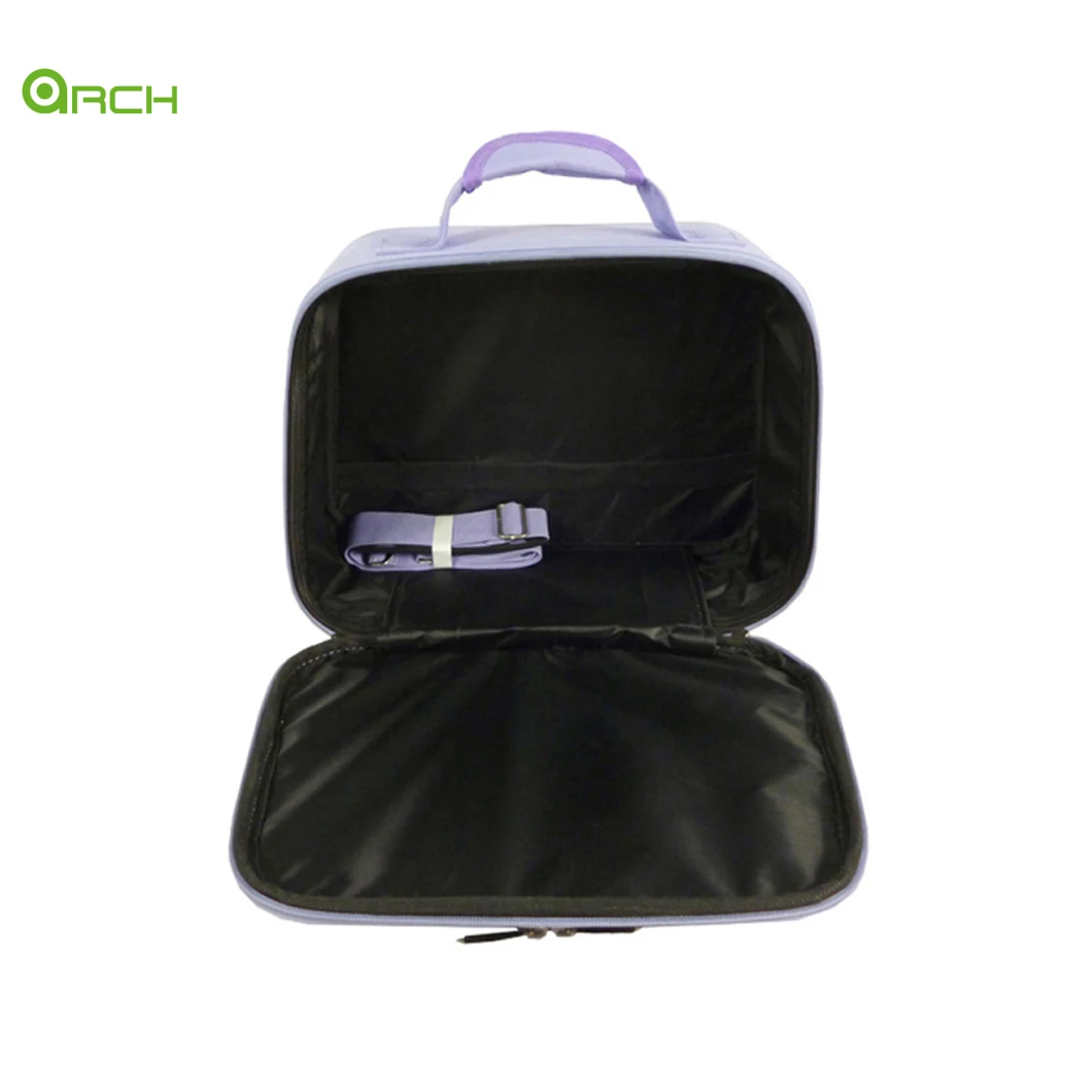 Travel Bag/Cosmetic Bag/Luggage Bag/600d Polyester Vanity Case with One Pocket Fg1471vc